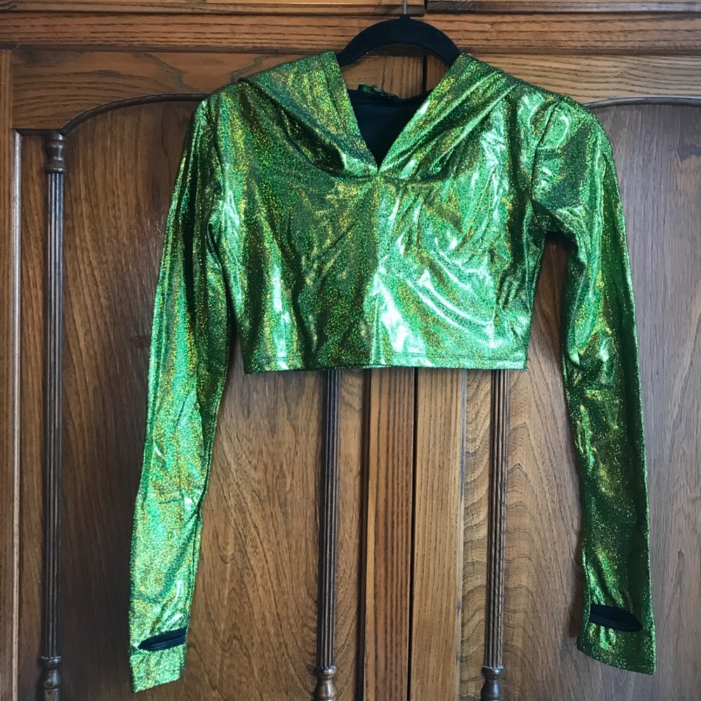 Iridescent long sleeve